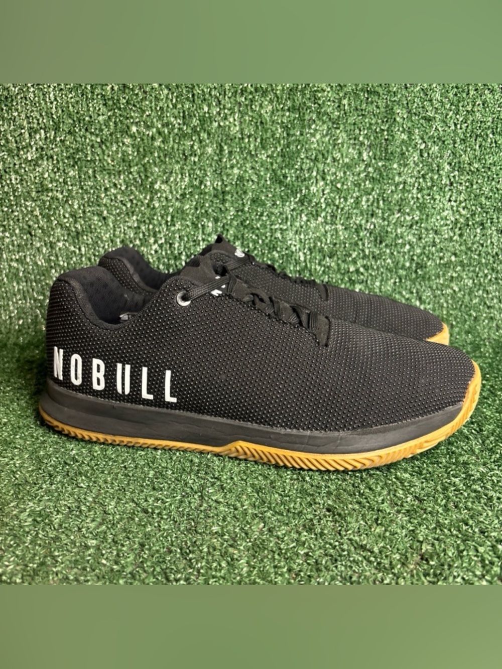 Nobull Outwork Edge Black Gum Running Shoes Sneakers Size Mens 11